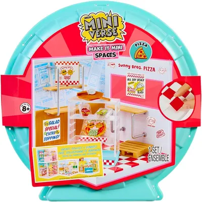 MGA Miniverse - Set pentru prepararea unei mini pizzerii
