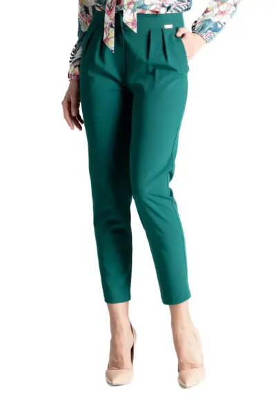 Pantaloni eleganti de dama - Gilcrest - verde