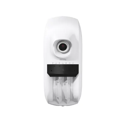 Detector de miscare exterior dual PIR cu camera video Paradox HD88, 1 MP, IR 10 m, PIR 12x12 m, 91x110 grade, Ethernet/WiFi, pet immunity