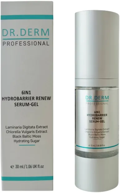 Dr. Derm Ser Gel Facial 6 în 1 HydroBarrier Renew, 30 ml