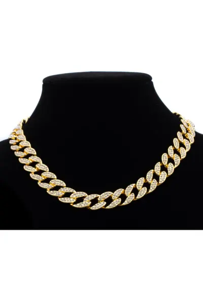 Colier Cuban Gold