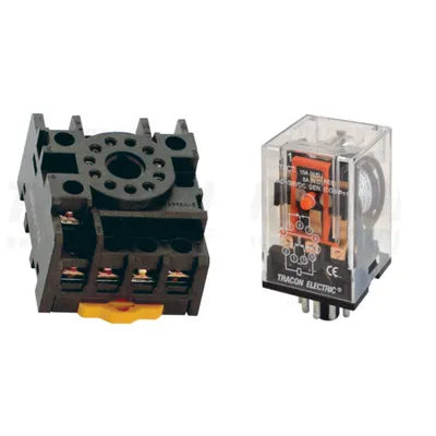 Pachet Soclu Releu PF11-3A si Releu Industrial RM11 110DC
