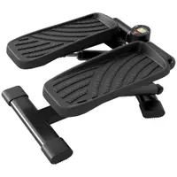 SPORTNOW Stepper Twister cu monitor LCD, pedale antiderapante, capacitate 100 kg