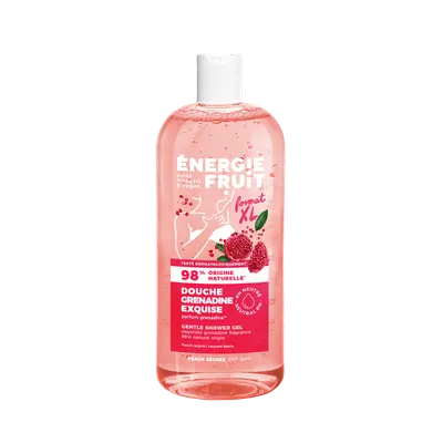 Gel de dus revitalizant cu Grenadina, 500ml, Energie Fruit