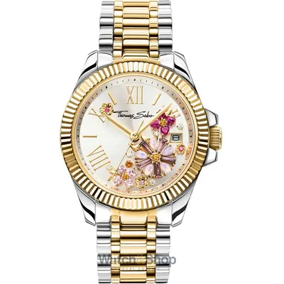 Ceas Thomas Sabo Thomas Sabo WA0382-291-201 Ladies Watch Flowers 33mm 5ATM