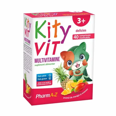 KityVIT Multivitamine 40 comprimate masticabile, Pharma-Z