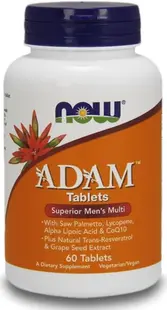 Adam Men's Multi, 60 tablete, Now