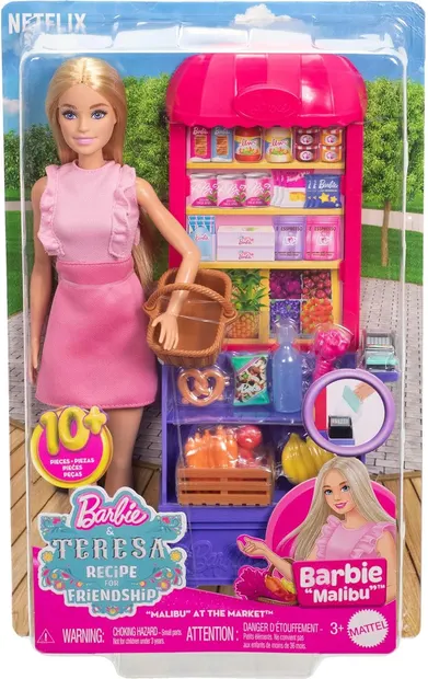 Set de joacă Barbie - Barbie and Teresa: Recipe for Friendship, Supermarket