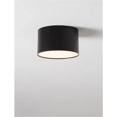 Plafoniera LULDO Nisipiu Negru Aluminiu LED 10W 230V 588Lm IP20 3000K
