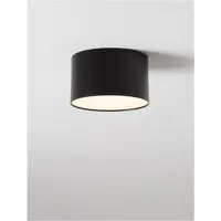 Plafoniera LULDO Nisipiu Negru Aluminiu LED 10W 230V 588Lm IP20 3000K