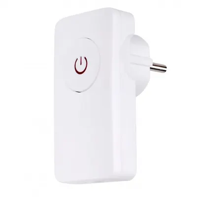 Stecher cu CP, 16A, Plat cu intrerupator