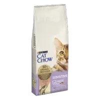 PURINA CAT CHOW Sensitive, Somon, 15 kg