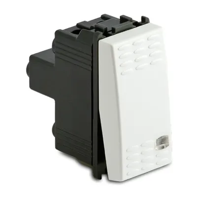Intrerupator iluminat 1P 16AX 250V~, alb