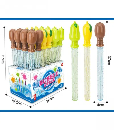 Jucarie pentru baloane de sapun kiwi, lamaie sau para 37 cm