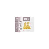 Set 2 tetine pentru biberon Bibs Latex flux mediu