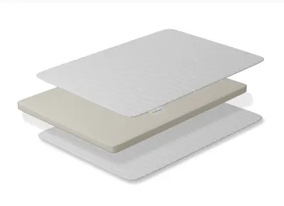 Saltea de calatorie Danpol pliabila 120 x 60 cm cu husa din bumbac matlasat, antialergica si geanta transport