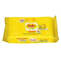 Servetele Umede Dalin Soft Clean, pentru Copii, 120 Bucati
