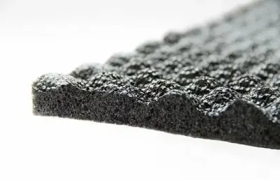 Insonorizant auto Premium STP Biplast Diamond Wave 15mm, 750x1000mm, Foaie