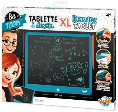 Jucărie electronică Buki France Be Teens - Tabletă de desen XL