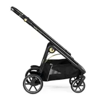 Carucior 3 in 1 Peg Perego Veloce SLK 0 - 22 kg Graphic Gold negru bej i-Size