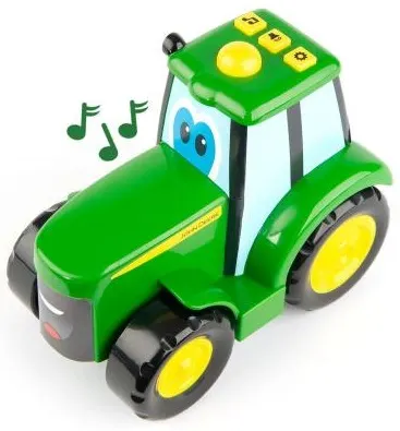 Jucarie pentru copii John Deere - Prietenul Johnny, cu lumina si sunet