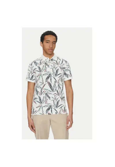 Tricou polo barbati 1045706 - Bumbac - Alb - Alb