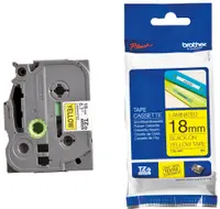 Casetă Brother - TZe-641, pentru P-Touch, 18mm, 8m, Black/Yellow
