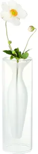 Vaza de sticlă Philippi - Esmeralda, 20 cm