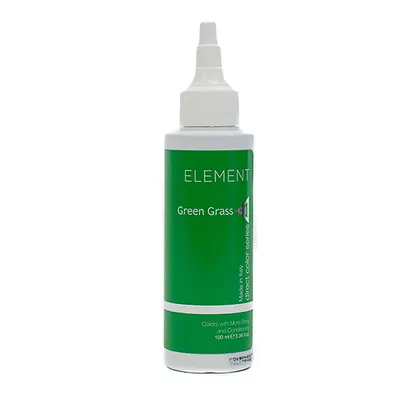 Vopsea de par Demipermanenta Profesionala ELEMENT Green Grass - 100 Ml