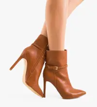 Botine dama Barbara Camel