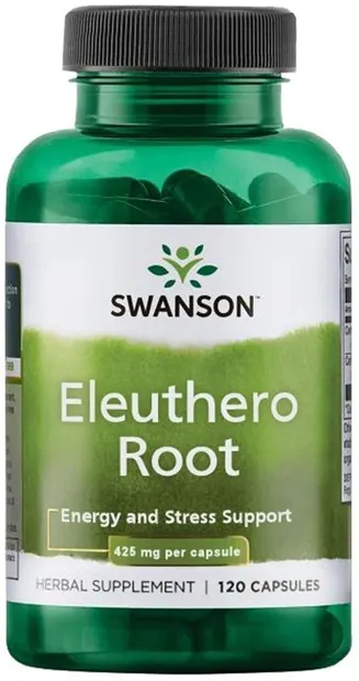 Eleuthero Root, 425 mg, 120 capsule, Swanson