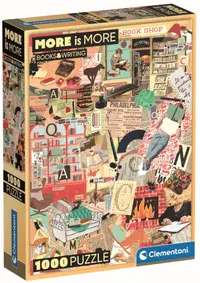 Puzzle Clementoni din 1000 piese - Cărți și scris