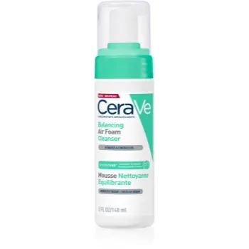 CeraVe Cleansers Balancing Air Foam Cleanser spuma de curatat pentru piele normală și mixtă