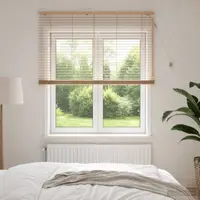 vidaXL Jaluzea venetiană Aspect Stejar 140 x 160 cm 35 mm