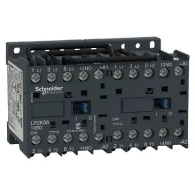 Contactor Reversibil Tesys Lp2-K - 3 Poli - Ac-3 440 V 9 A - Bobina 48 V C.C.