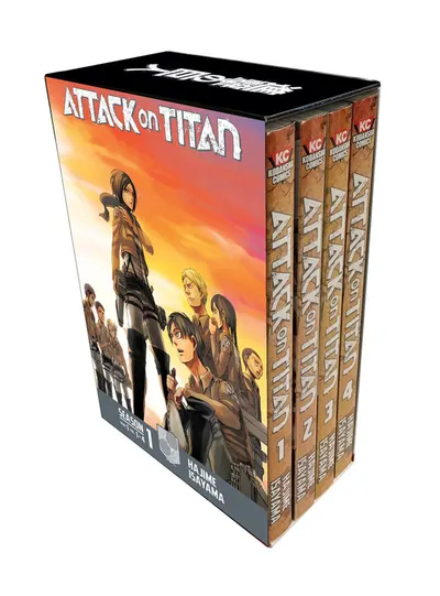 Attack on Titan – Season 1, Part 1 (Manga Box Set)
