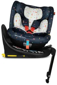 Scaun auto Cosatto - All in All Extra, 360°, IsoFix, i-Size, 40-150 cm, Doodle Days