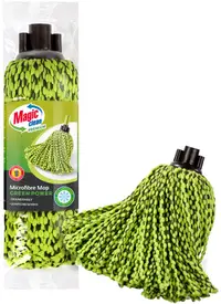 Mop de podea din microfibră Magic Clean - Premium, Green Power
