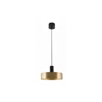 Lampa tavan - Ceiling luminaire SELVIA II, 6072, max. 250V, 50/60Hz, 1*E27, max.40 W, IP20, avg. 30 cm, gold-black