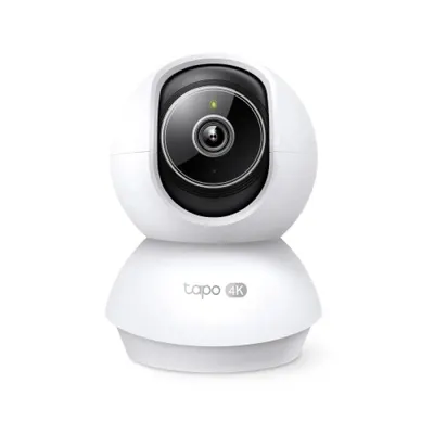 Pan/Tilt AI Home Security Wi-Fi Camera SPEC: 4K 8MP (3840×2160), 2.4 GHz, Horizontal 360º FEATURE: Pan/Tilt, Smart AI Detection
