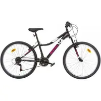Bicicleta copii 11 ani+, 26 inch, Mtb Femei Ring Negru, Dino Bikes DB426DS04BK