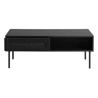 Măsuță de cafea neagră 60x110 cm Pensacola – Unique Furniture