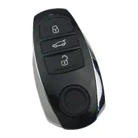 Carcasa cheie Techstar® 3 butoane pentru VW Touareg 7P (2010–2018) – compatibila lama HU66 – piesa aftermarket
