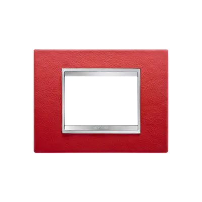 Placa ornament Chorus LUX - LEATHER - 3 module- RUBY - CHORUS