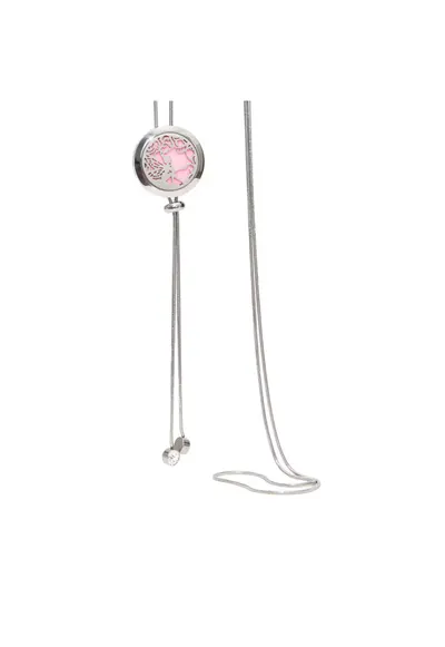 Medalion Aromaterapie - tip difuzor pentru uleiuri esentiale - model TINKER BELL - cu Lant Snake din Otel Inoxidabil