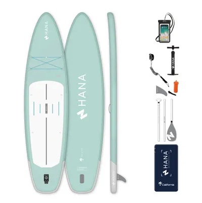 Stand-Up Paddle HANA 11’2 California Pack Culoare Mentă + Husă pentru telefon
