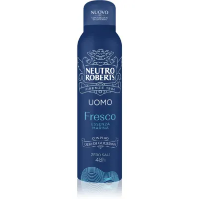 Neutro Roberts Essenza Marina deodorant spray revigorant cu o eficienta de 48 h pentru bărbați 150 ml