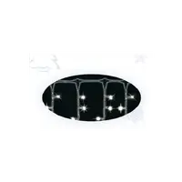 Perdea luminoasa PR31-WW FLASH: 450 LED-uri albe, cablu alb, 3X1,5 m