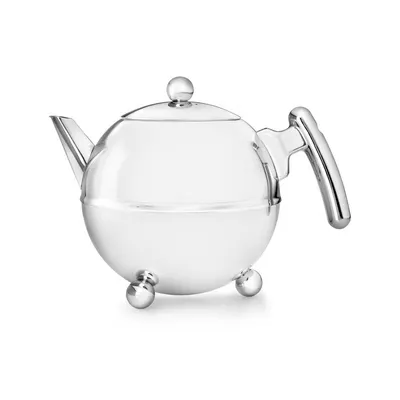 Ceainic argintiu din oțel inoxidabil 1,2 l Bella Ronde – Bredemeijer