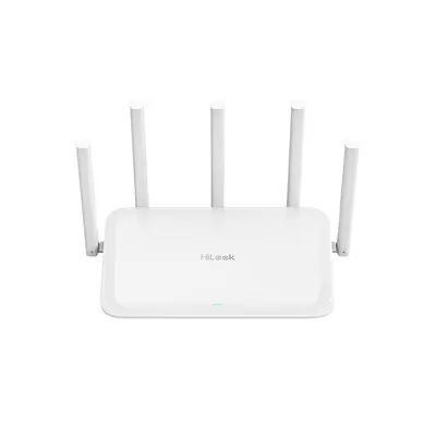 Router wireless WiFi 6 Dual Gigabit Hikvision HiLook AX3000 WR-AX30, 4 porturi, 3000 Mbps, Dual Band 2.4GHz / 5GHz
